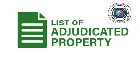 Policy Recommendations 11. . Adjudicated properties in georgia